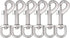 Dog Leash Snap Clip Clasp Swivel Heavy Duty Pet Leashes Clips Key Chain 3 Inch 6 PCS for Linking Pet Collar