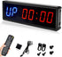 LED Interval Timer Count Down/Up Clock Stopwatch with Remote for Home Gym