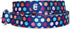 Blueberry Pet Essentials Rainbow Polka Dots Dog Leash, 4 ft x 1", Large