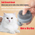 Dog Cat Bath Brush, Pet Shower Massage Brush with Soap Shampoo Dispenser, Multifunctional Rubber Cleaning Brush for