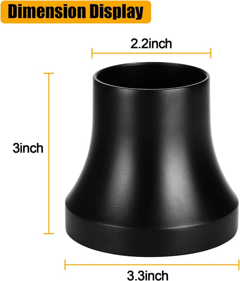 Yamaha Golf Cart Steering Wheel Adapter, Compatible with Yamaha Golf Cart in Black
