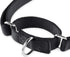 Heavy Duty Anti-Escape Martingale Collar for Large Breeds Dogs - Daily Use Walking Training (Large, Black)
