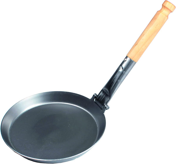 JÄGARSTEKPANNA Original Carbon Steel Frying Pan with Foldable Birch Handle