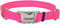 Coastal Pet Adjustable Dog Collar with Metal Buckle - Neon Pink, 1" x 18" - 26"