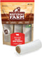 Natural Farm Filled Dog Bones, Bully Stick Flavor, 5-6 Inch, 3 Pack, Limited Ingredient Stuffed Dental Treats