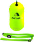 Swim Buoy for Open Water, Highly Visible Swim Bubble for Safe Training, Ideal for Triathletes and Snorkelers