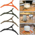 Orange Fuel Can Stabilizer for Camping Stoves, Mini Foldable Outdoor Cooking Gas Tank Stand for Hiking