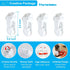 Kingwee (4 Pack) Dog Pee Pad Holder with Walls for Small & Large Size Wee Wee Pad, Indoor Potty Training Pad Holder