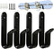 Horizontal Snowboard Wall Mount Clips, Snowboard Display Stand for Room and Garage