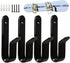 Horizontal Snowboard Wall Mount Clips, Snowboard Display Stand for Room and Garage