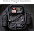Upgraded Tactical Water Bottle Pouch Bag, Molle Drawstring Holder, Travel Mesh Hydration Carrier