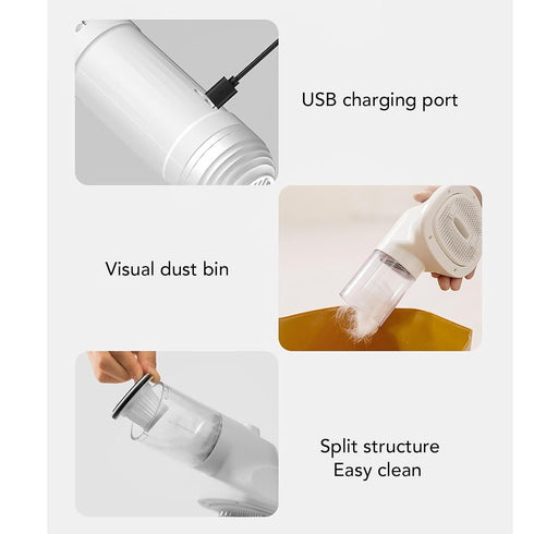 4200Pa 3 Diyeeni Dog Grooming Vacuum Kit, Pet Vacuum, Suction Power, Tool Grooming Kit, Low Noise Dog Cat Hair Remover