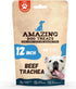 Amazing Dog Treats - 12 Inch Beef Trachea Chews for Dogs (10
