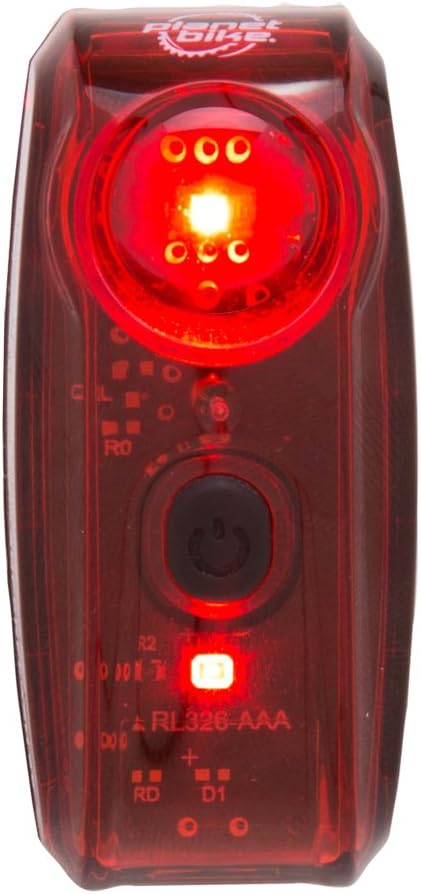 Planet Bike Superflash 65 Bike Tail Light - Red/Black Color
