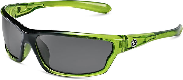 Nitrogen Polarized Wrap Around Sport Sunglasses, UV400, for Men Women, Driving Fishing Running