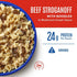 Mountain House Beef Stroganoff with Noodles, Freeze Dried Camping Food, 2 Servings