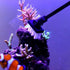 MiOYOOW Aquariums Algae Scraper Cleaner Set, Cleaning Brush with 10 Replacement Blades for Fish Tank