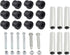 Golf Cart Rear Leaf Spring Bushing Kits with Screw Nut, Suitable for EZGO PDS & TXT Gas and Electric