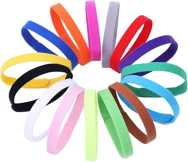 15 Colors Puppy ID Collars - Soft, Adjustable & Reusable, Suitable for Newborn Pet Dogs and Cats