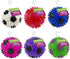 Gnawsome 3.5” Squeak & Light Soccer Ball Dog Toy - Medium, Cleans Teeth and Promotes Dental and Gum Health for Your Pet, Colors will vary