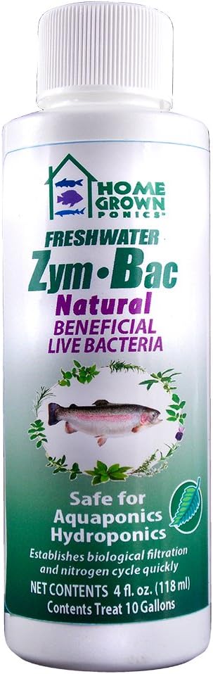 Zym Bac No. 96044 Natural Beneficial Bacteria - 4 oz., Clear