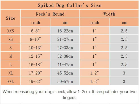 Spiked Dog Collar - Soft PU Leather Mushrooms Rivet Spike Studded Adjustable Collar for Cats and Dogs (XL, Light Blue)