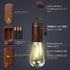 2 Pack Bulb,Portable Backpacking Battery Operated Hanging Tent Light Outdoor Vintage LED Camping Light,Hurricane
