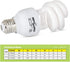 REPTI ZOO 15 W UVA UVB 5.0 Reptile Lights, Energy Saving Heat Lamp, Spiral Compact Bulb