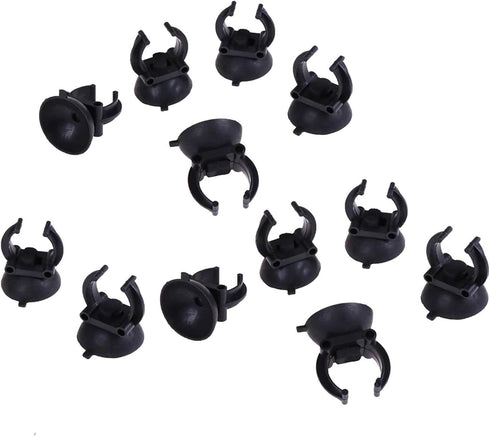 12pcs 1.3 Inch Suction Cups, Aquarium Heater Suction Suckers for Heating Rods Clip