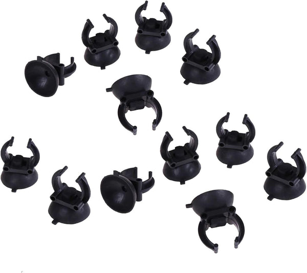 12pcs 1.3 Inch Suction Cups, Aquarium Heater Suction Suckers for Heating Rods Clip