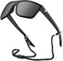 TOREGE Polarized Sports Sunglasses for Men Women, UV Protection Wraparound Lightweight for Fishing Golfing NAUTILUS