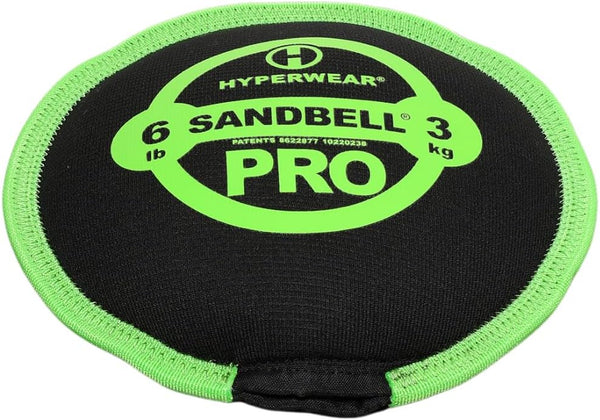 Hyperwear SandBell PRO Workout Sandbag Kettlebell Pre-Filled Sizes 6-70 lbs