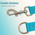 BTINESFUL Bungee Dog Leash Extension, 18”Dog Shock Absorber Extender, Works with Any Leash for Walking, Jogging, Training, Playing