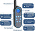 Voice Intercom Dog Training Collar, Rechargeable Shock Collar with Remote for Small, Medium & Large Dogs