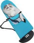 YIYIBYUS Pet Rocking Chair, Foldable Cat Dog Bed Rocker, Portable Pet Rocker with
