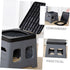 Yardwe Portable Folding Toilet for Outdoor Travel Lightweight Emergency Potty for Camping Hiking and Road Trips Compact