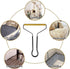 Simplified Pet Hair & Fur Remover, Efficient Tool for Removing Cat and Dog Hairs from Furniture
