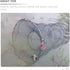 30cm 60cm TOYANDONA Lobster Trap Crab Net Round Foldable Fishing Trap Sturdy Shrimp Bait Minnow Net Diameter Length