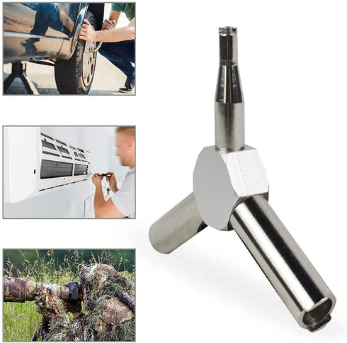 Jadeshay Element Valve Key, Airsoft KSC WA Gas Magazine Charging Valve Removal Tool, Stainless Steel