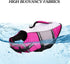 Queenmore Dog Life Jacket Swimming Vest for Small Medium Dogs, Neoprene Water Boating Life Preserver, Lightweight