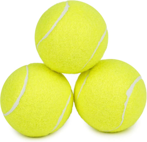 Prime Pets Tennis Balls for Dogs 3 Pack 2.5, Durable Dog Toys