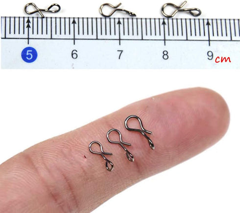 Greatfishing Fly Fishing Snaps, Stainless Steel Quick Change, Fast Easy Fly Hook Snap