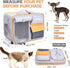 ULIGOTA Backpack Carrier for Pets, Ventilated Dog Carrier for Cats & Small Dogs, Airline Approved for Hiking & Travel