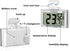 Reptile Hygrometer Thermometer, Digital Temperature Humidity Meter Gauge for Reptile Tanks, LCD Display, 1 Pack