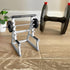 Modern Gray A-Frame Squat Rack Pen Holder for Gym Lovers