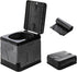 ZENFUN Portable Camping Toilet, Foldable Toilet for Adults, Porta Potty with Thick