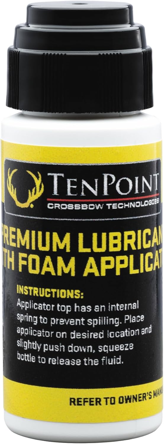 TenPoint Premium Lubricant with Foam Applicator - for Cocking Device Cords, Strings,