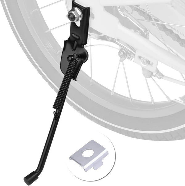 SEISSO Bike Kickstand for 14" Wheel Kids Bicycle - Rear Mount Kick Stand for 12-18 Inch Wheel Bikes