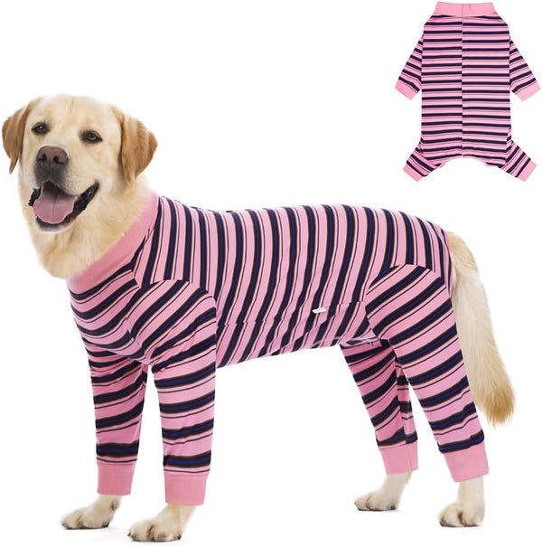 FEimaX Dog Recovery Suit After Surgery, Post Surgical Shirt for Dogs Cats, Prevent Licking Onesie Alternative to