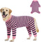 FEimaX Dog Recovery Suit After Surgery, Post Surgical Shirt for Dogs Cats, Prevent Licking Onesie Alternative to